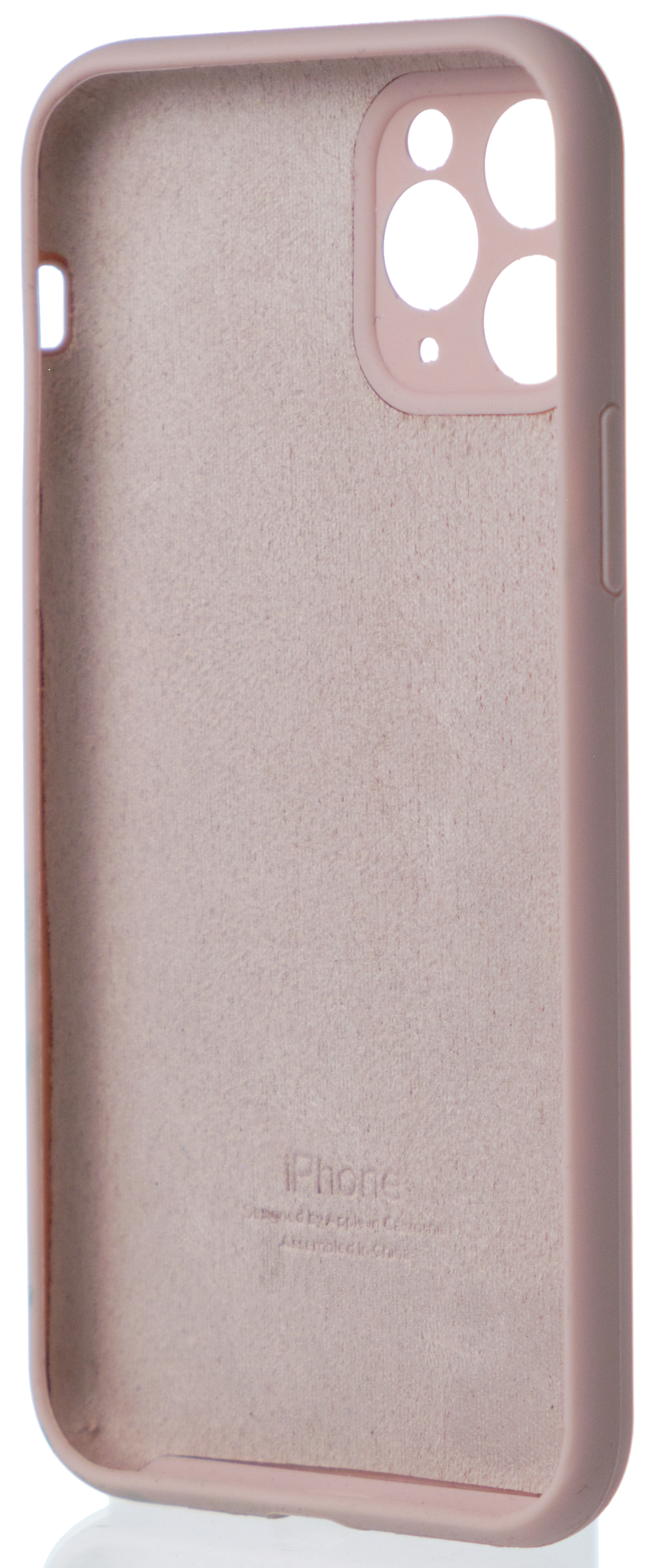Чехол Silicone Case полная защита для iPhone 11 Pro розовый